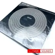 Oyaide BR-12 Turntable Sheet Tungsten Butyl Rubber w/Strobe Scope,Overhang Gauge