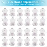 Long Life Massagers 24PCS Electrode Replacement EMS Tens Pads Suitable For Omron