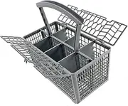 Universal Dishwasher Cutlery Basket 242mm X 130mm X 235mm Cage Replacement for Dishlex AEG Westinghouse Electrolux Asko Omega Heller Midea Delonghi LG Samsung Bosch Domain Kleenmaid Whirlpool Simpson