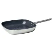 IKEA 365+ grill pan, stainless steel/non-stick coating, 28x28 cm