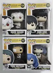 Funko Pop! Tokyo Ghoul: Haise, Kuki, Saiko, Toru