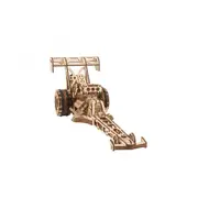 321pc Ugears Top Fuel Dragster Mechanical DIY Kit Wooden 3D Puzzle/Model Set 14+