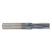 5/8-11 4 Helical Flutes 3-1/2" Overall Length Carbide Thread Mill