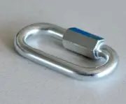 10X Quick Chain link 5mm Zinc Plated Mild Steel Commercial rigging accessories
