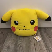 Pikachu Mania Pokemon Bandai Spirits Banpresto Plush Face Cushion Pillow