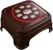 Perfk Meditation Bench, Altar Meditation Seat, Home Kneeling Prayer Mat, Lotus Worship Chair,Prayer Bench Temple Worship Square, 56.5cmx44.5cmx26cm