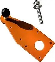 Edger Balance Board with Router Bit Woodworking Aid Position Plate