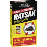 Ratsak Rat & Mouse Baits Double Strength 350g