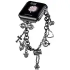 40mm Watch Charm Bangle Band - Silver