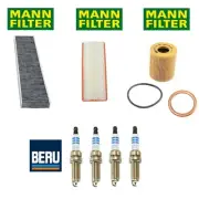For Mini Cooper Paceman Countryman Turbo Tune Up Kit Filters & Spark Plugs OEM (for: Mini)