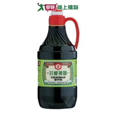 龜甲萬 甘醇薄鹽醬油(1600ml)