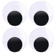 8Pack 4 Inch Googly Wiggle Eyes Self-Adhesive for Crafts Making Scrapbooking