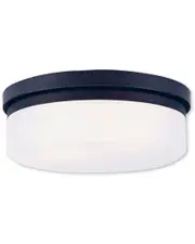 Livex Stratus 2-Light Bronze Ceiling Mount