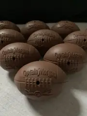 Captain Morgan Rum Official NFL Football Ice Cube Molds NICE! Lot Of 10