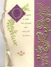 Purple Happy Anniversary Husband Or Wife Once Upon A Time Story Hallmark Card