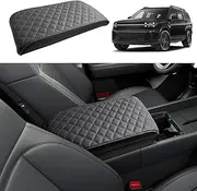 CDEFG Compatible with 2024 2025 Hyundai Santa Fe Center Console Cover Compatible with 2024 Hyundai Santa Fe MX5 Accessories Armrest Cover 2025 Santa Fe Middle Console Pad Santa Fe 2024 Seat Box Cover