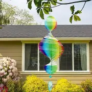 Helix Wind Spinners,Hanging Wind Spinner,Wind Spinners for Yard and Garden,Me...