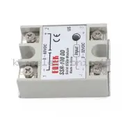 1PCS 24V-380V 100A 250V SSR-100 DA Solid State Relay Module 3-32V DC To AC