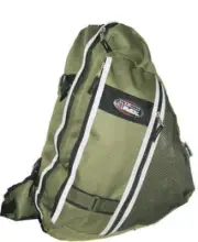Messenger Sling Body Bag Backpack OLIVE School Pack Big Sport Day Hike Camping