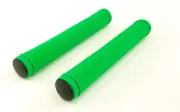 TRACK,FIXIE BIKE/STUNT KICK SCOOTER HANDLEBAR BAR GRIPS GREEN