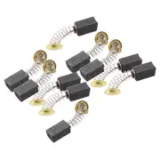 10 Pair 6.5 x 7.5 x 13mm Power Tool Carbon Brushes 999021 for Hitachi As Picture Shown
