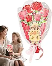 Mother's Day Flower Card Craft Kit,Floral Card Making Kit | Art Supplies for Aunt Nana Grandmom Wife Home School Classroom Activity