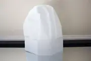 5 PACK OF FLARED TOP DISPOSABLE PAPER CHEF HATS