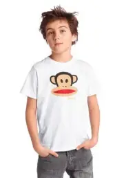 PAUL FRANK schönes Shirt weiß mit Affe Julius Gr. 128-158 NEU