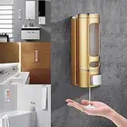Wall Mounted Soap Liquid Dispenser 400ml Shampoo Dispenser Bottle Kitchen