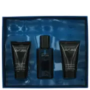 Cool Water Gift Set - 1.4 Oz Eau De Toilette Spray +1.7 Oz After Shave Balm+ 1.7 Oz Shower Gel By Davidoff For Men