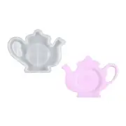 Sturdy DIY Silicone Cup Coaster Mold For Teapot Shaped Plate Crafting Projects
