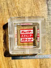 VINTAGE ASH TRAY TOYOTA CHASER SPRINTER STARLET MADE IN JAPAN GLASS