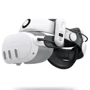 BOBOVR S3pro Head Strap Air Cooling Fan and 10000mAh Magnetic Battery Compatible with Meta Quest3 VR Accessories White