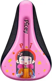 Ronyme Kids Bike Seat Cushion Cover Memory Foam Child Cycling Child Bike Seat Cover