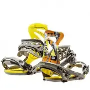 snowboarding snowboard bindings FLUX DS color black yellow heritage sizes S M L