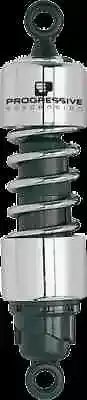 Prog 412 Rear Shock Damper 12in Chrome Heavy Duty Honda Shadow 750 83