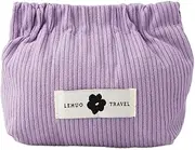 Mini Corduroy Elastic Bag, Travel Corduroy Cosmetic Bag Elastic Hair Tie Organizer, Small Corduroy Lipstick Bag Mini Makeup Bag, Hair Accessory Jewelry Storage Organizer