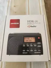 Sangean HDR-14 HD Radio/FM Stereo/AM Portable Radio