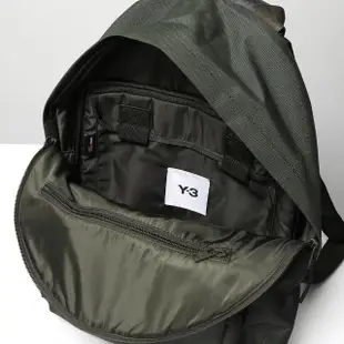 【Y-3 山本耀司】Adidas TECH BACKPACK 帆布後背包 叢林綠(HR8454)