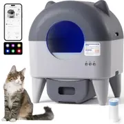 Advwin Self Cleaning Cat Litter Box Extra Large 90L Automatic Cat Litter Box