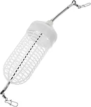 Sea Fishing Bait Holder Luminous EEL Trap Cage Balance Hook Carp Fishing Device Reusable Plastic Bait Trap Cage