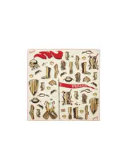 Burberry Knight Armour Scarf One size Cotton