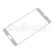 Front Glass For Samsung Galaxy Note 4 White