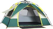 Comfortable InstanTCamping TenTfor 3-4 People, Breathable Tripping Tabernacle with 1 Door and 3 Mesh Windows, Portable Sun Shelter 1 (Color : 1)