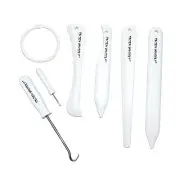 7pcs Bone folder and Scoring Tool, Paper Folding Tool, Bone Origami Creaser