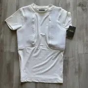 Cabela's Conceal Carry Tactical White Holster Shirt Padded - Mens Size S