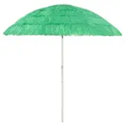 Hawaii Beach Parasol Green 240 cm UV Protection Outdoor Sunshade Umbrella