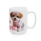 Ceramic Mug, (11oz, 15oz) With Pet Design-Perfect Gift Idea!