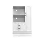 Buffet Sideboard Cabinet Storage Cupboard Doors White Kitchen Hallway