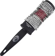 Ceramic Radial Hairbrush by Finelines - Large Round Barrel Hair Brush - Eliminates Frizz and Flyaway Hairs - Protects Hair from Heat using our Thermochromic Technology